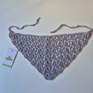 Bandana de crochê.